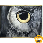 OWL EYE 45x60 cm