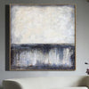 Extra große abstrakte Ölgemälde auf Leinwand Grau Schwarz Kunst Wandkunst | DARK TO LIGHT - Trend Gallery Art | Original abstrakte Gemälde