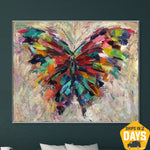 BUTTERFLY VIBRANCE 76x101 cm