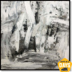 MONOCHROME PULSE 102x102 cm