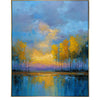 Rechnung für das maßgefertigte Gemälde TWILIGHT REFLECTIONS in der Größe 110x220 cm auf Keilrahmen.