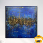 GOLDEN REEDS 127x127 cm