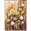 GOLDEN FLOWERS 80x60 cm