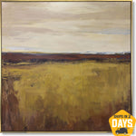 GOLDEN FIELDS 102x102 cm