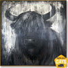 BULL 70x70 cm