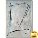 ABSTRACT LINEWORK 162x97 cm