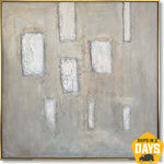 ABSTRACT RECTANGLES 102x102 cm