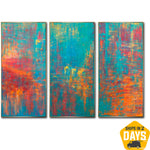 RIOT OF COLORS 3P 152x213 cm