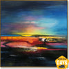 COLORFUL SUNSET 152x152 cm