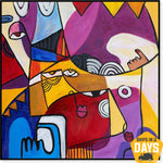 CUBIST DREAM 66x66 cm