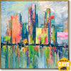 SKYLINE COLORS 102x102 cm