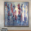 Menschen Abstraktes Gemälde Großes Buntes Gemälde Original Abstraktes Gemälde | LIFE AS WE KNOW IT - Trend Gallery Art | Original abstrakte Gemälde