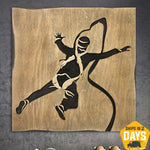 BUNGEE JUMPING 45x45 cm