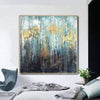 Große abstrakte Malerei Original Blattgold Malerei Moderne Malerei Acrylbilder Auf Leinwand | WINTERWALD - Trend Gallery Art | Original abstrakte Gemälde