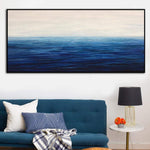 Original abstrakte Meereslandschaft Gemälde auf Leinwand Ozean Acryl Meer Wandkunst Ozean Fine Art | ENDLESS OCEAN