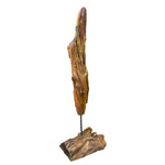 Holzschnitzerei Statue Holzschnitzerei Skulptur geschnitztes Holz abstrakte Figur Figur Desktop Tisch Ornament original Holzskulptur | ASPIRATION