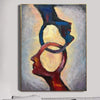 Menschliche abstrakte Malerei Große abstrakte Acrylmalerei auf Leinwand Figurative Moderne Kunst | SECRETS OF CONSCIOUSNESS - Trend Gallery Art | Original abstrakte Gemälde