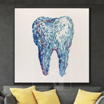 Zahnarztpraxis Dekor Dentalkunst Medizinische Kunst Zähnekunst Zahnkunst Zahnarztkunst | MOLAR