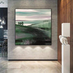 Ölgemälde Landschaft Abstraktes Gemälde Leinwand Original Textur Gemälde auf Leinwand | NATIVE PLACES
